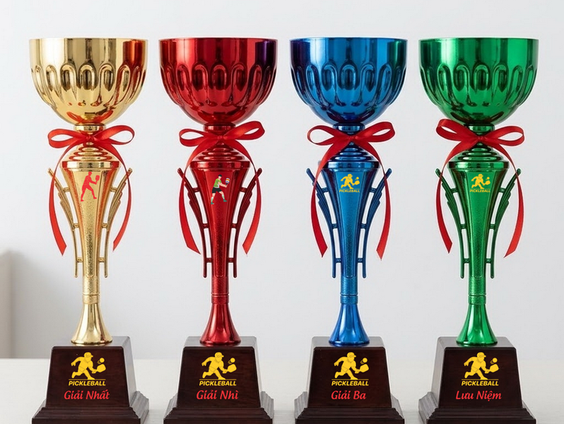 Cúp Pickleball Đẹp – Biểu Tượng Của Chiến Thắng Và Đẳng Cấp