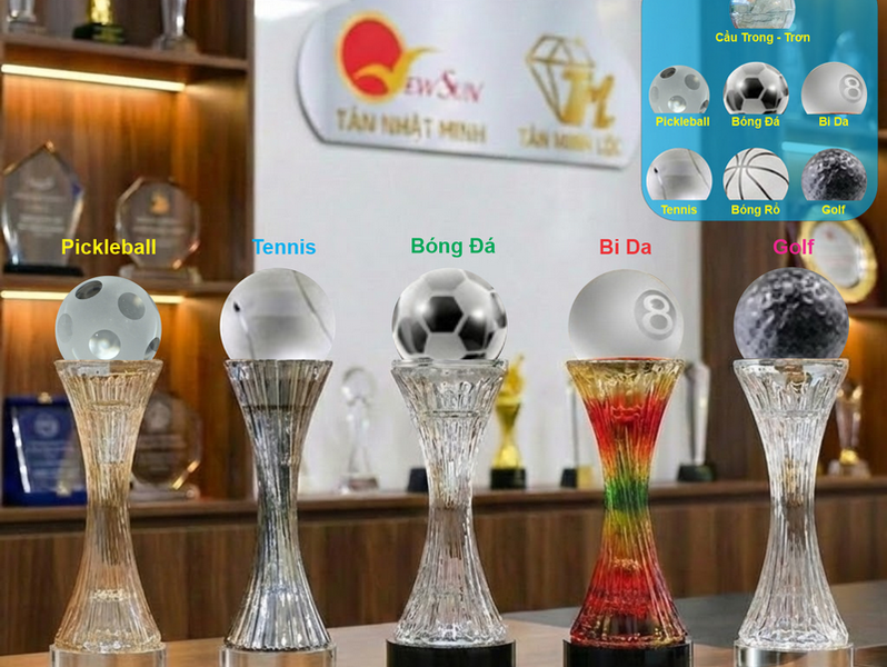 TOP 10 Cúp Thể Thao Giá Rẻ - Ở Việt Nam