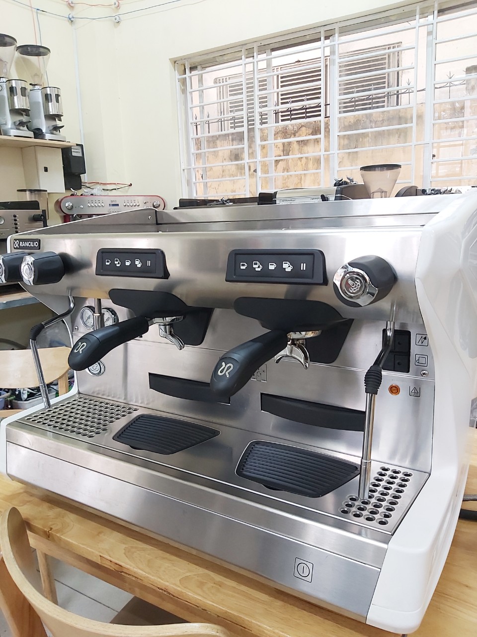 Bán máy pha cafe đã qua sử dụng Rancilico Classe 5 chuyên nghiệp 2 group.