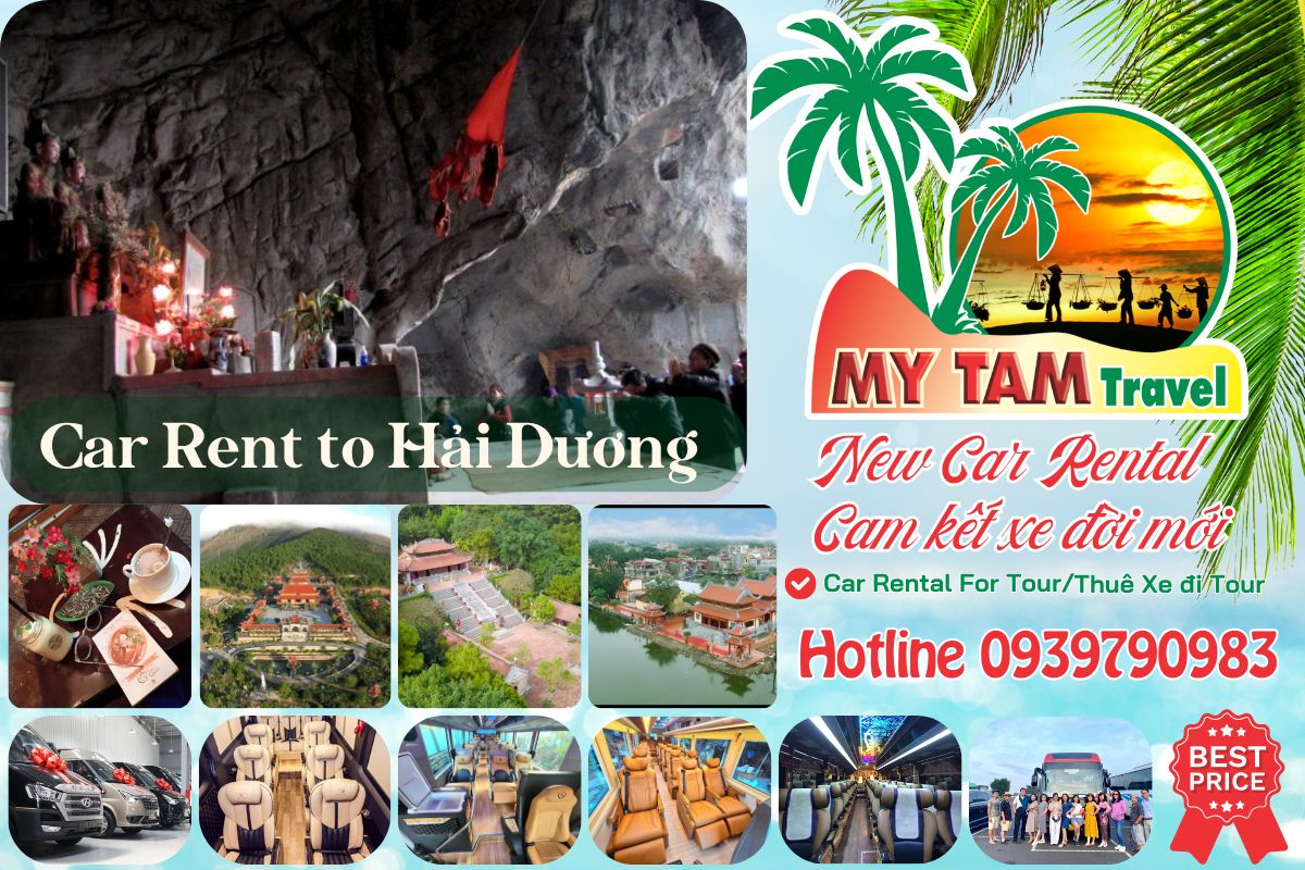 Car rental to Hai Duong 4-7-16-29-35-45c Limousine 9-11-15-18-28c