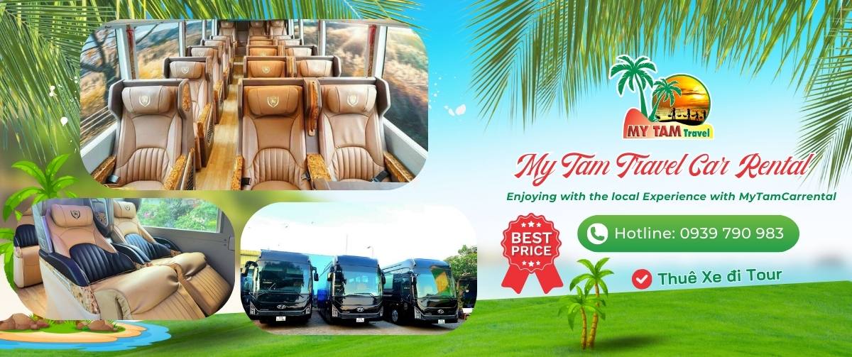 Car rental to Binh Dinh 4-7-16-29-35-45c Limousine 9-11-15-18-28c
