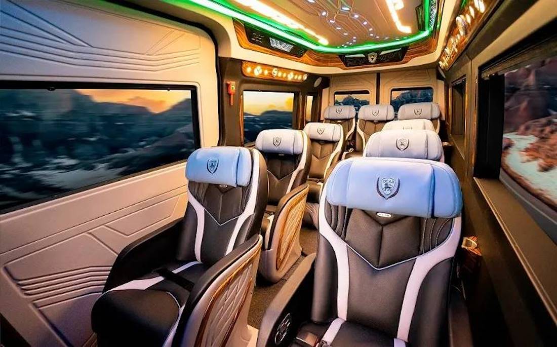 Car rental to Kon Tum 4 Days 3 Nights 4-7-16-29-45c Limousine 9-11-15-18c