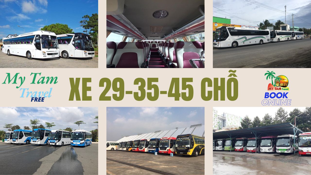 Thuê xe 29 chỗ đi Bến Tre