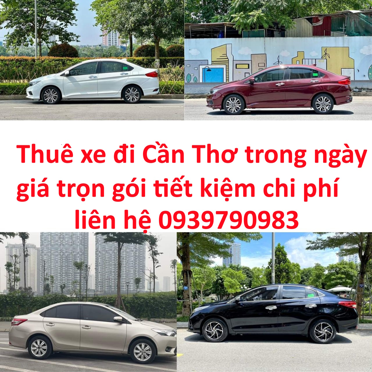 Thuê xe đi Cần Thơ trong ngày