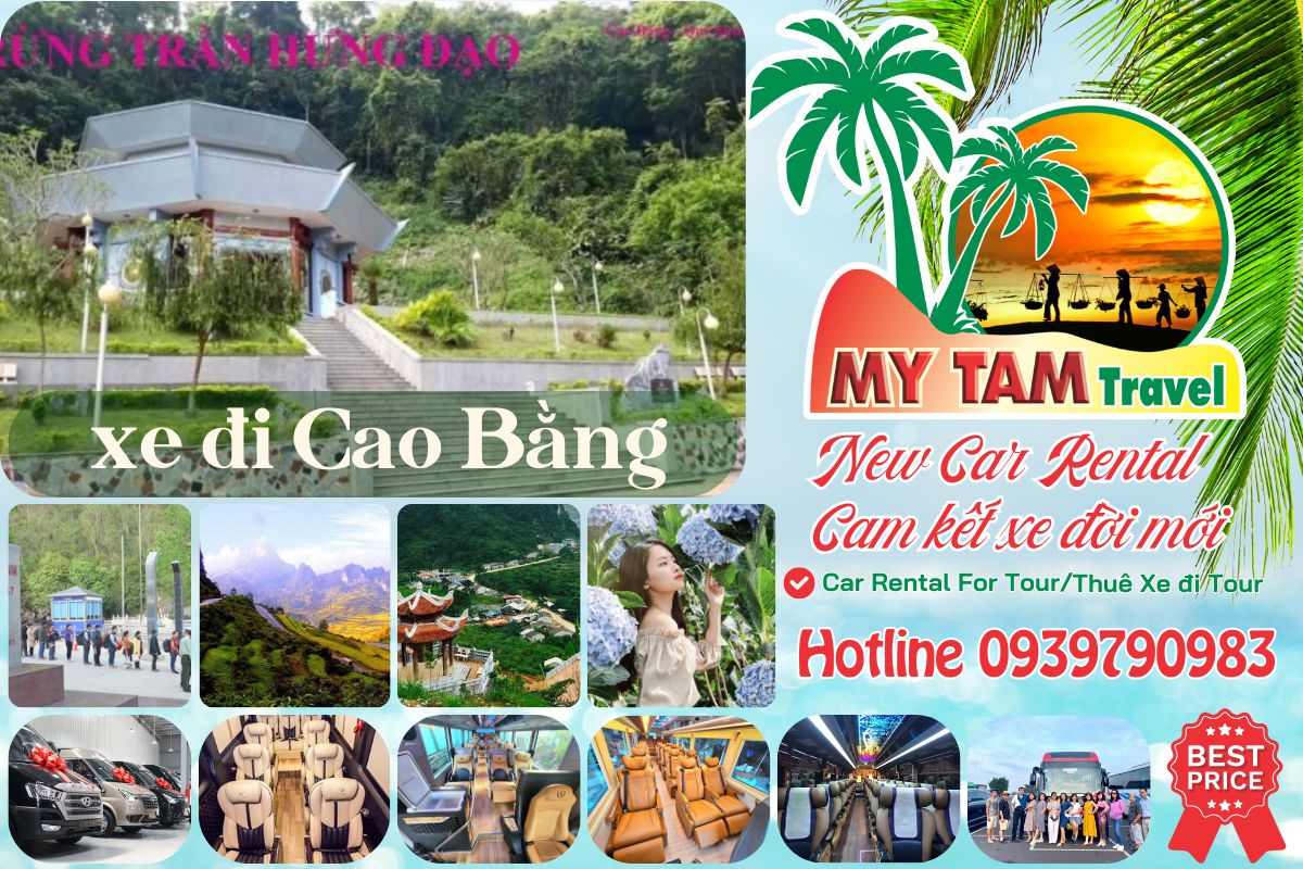 Car rental to Cao Bang 4-7-16-29-35-45c Limousine 9-11-15-18-28c