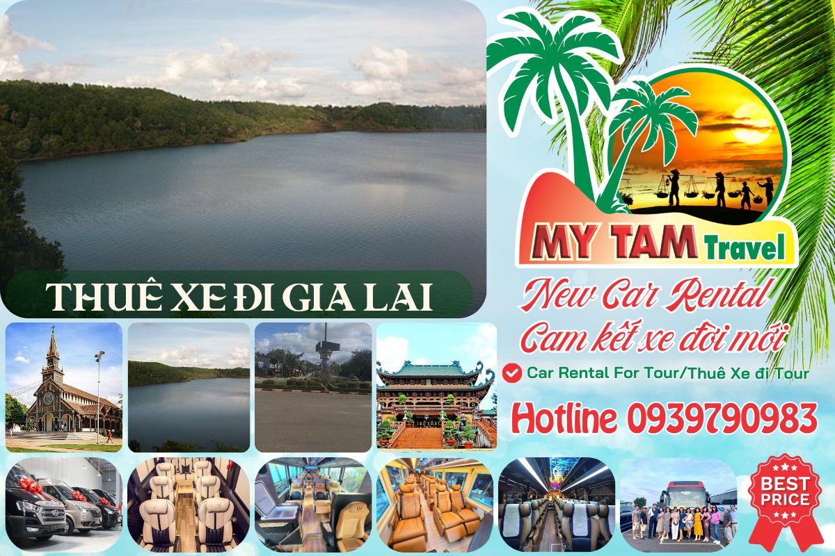 Car rental to Gia Lai 4-7-16-29-45c Limousine 9-11-15-18-28c