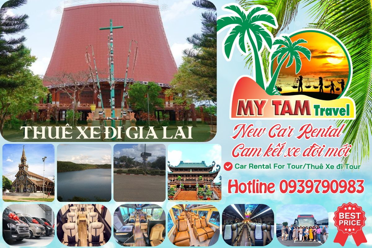 Car rental to Gia Lai 4-7-16-29-45c Limousine 9-11-15-18-28c