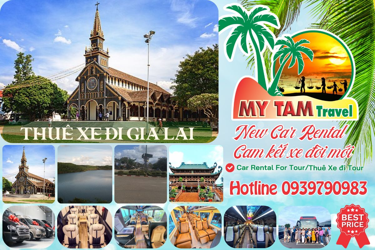 Car rental to Gia Lai 4-7-16-29-45c Limousine 9-11-15-18-28c
