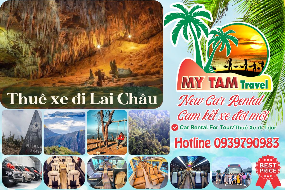 Car rental to Lai Chau 4-7-16-29-35-45c Limousine 9-11-15-18-28c