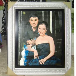 Tranh cát chân dung 0014