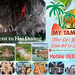 Car rental to Hai Duong 4-7-16-29-35-45c Limousine 9-11-15-18-28c