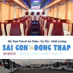 XE 45 CHỖ SÀI GÒN ĐỒNG THÁP 2 NGÀY 1 ĐÊM | DỊCH VỤ UY TÍN | GIÁ TỐT