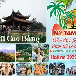 Car rental to Cao Bang 4-7-16-29-35-45c Limousine 9-11-15-18-28c