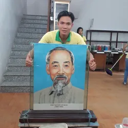 Tranh cát chân dung 0002