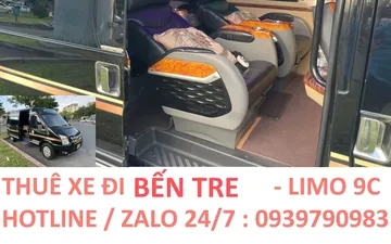 Thuê xe Limousine 9 chỗ đi Bến Tre – Xe LIMO Hợp Đồng – My Tam Travel