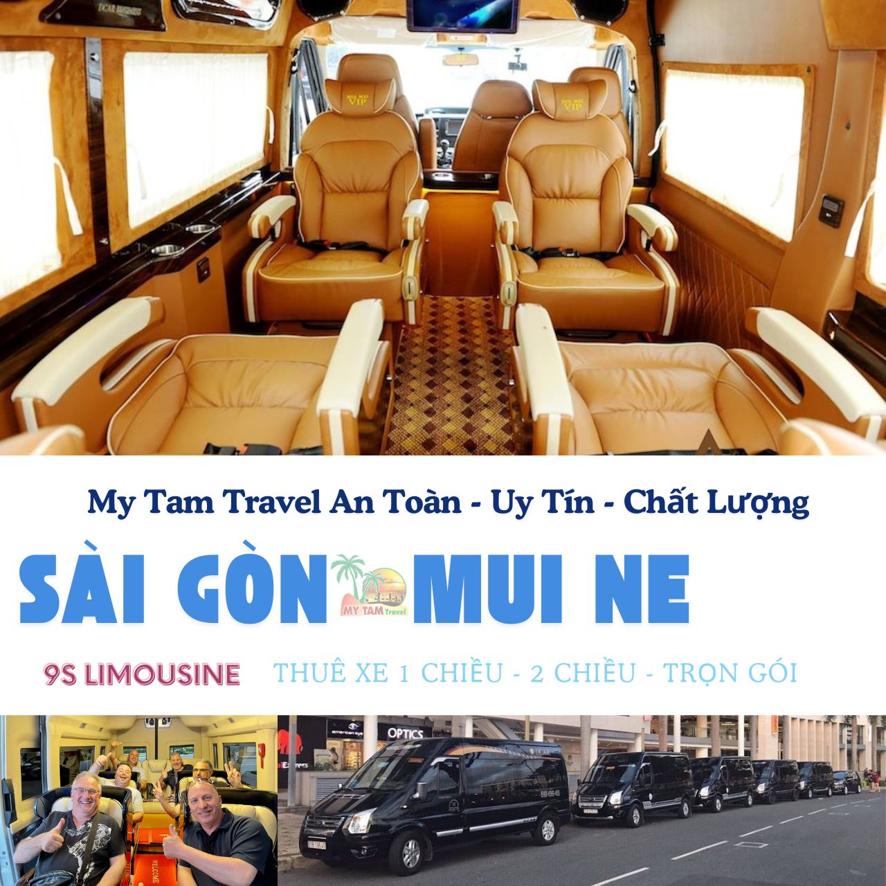 Car Rental To Phan Thiet 4-7-16-29-45c Limousine 9-11-15-18c