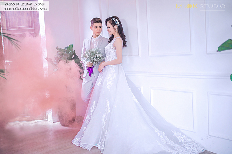 Chụp ảnh cưới studio sẽ giải quyết được vấn đề bất cập của thời tiết Chụp ảnh cưới studio sẽ giải quyết được vấn đề bất cập của thời tiết