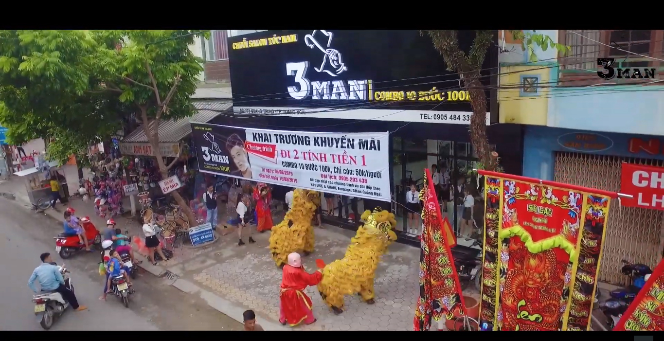 [EVENT] KHAI TRƯƠNG HAIR SALON NAM 3MAN tại QUẢNG NGÃI