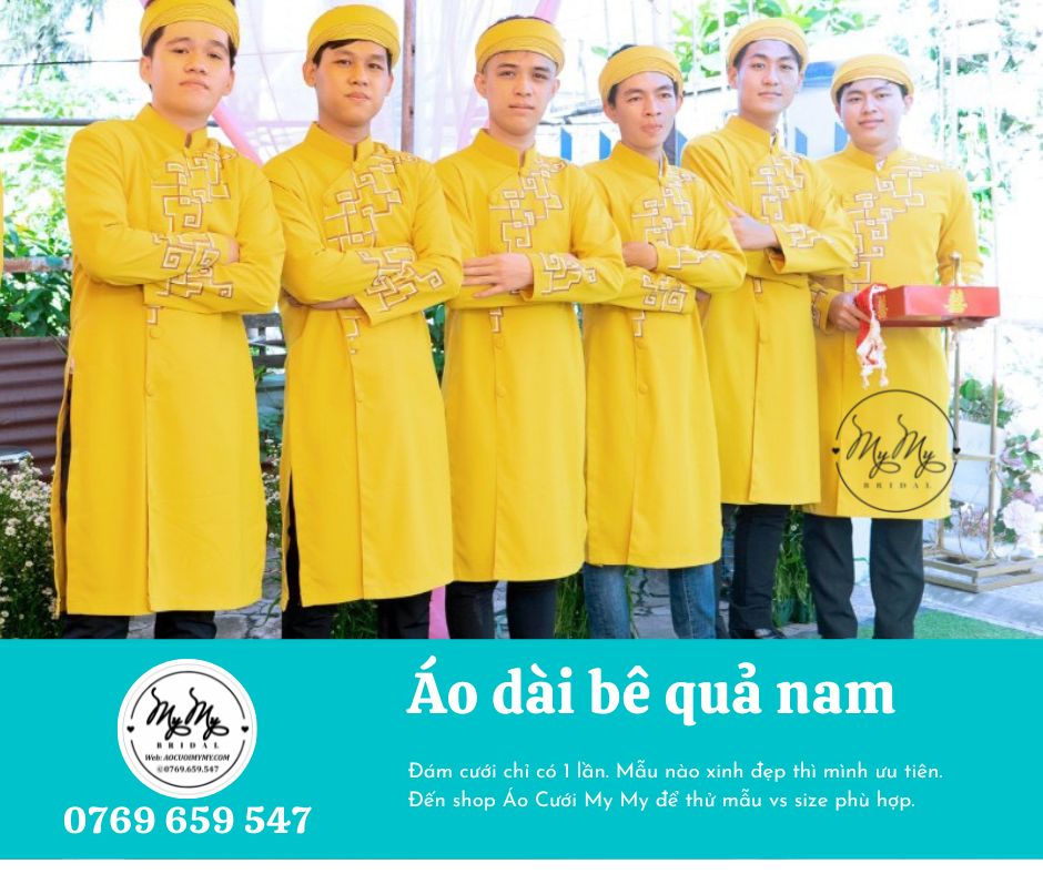 Cho thuê áo dài bê quả