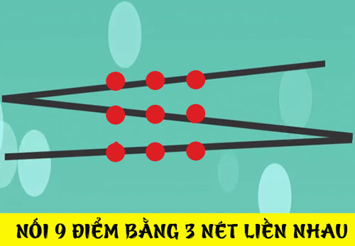 Nối 9 Điểm Bằng 3 Đường Thẳng: Khám Phá Cách Giải và Ý Nghĩa