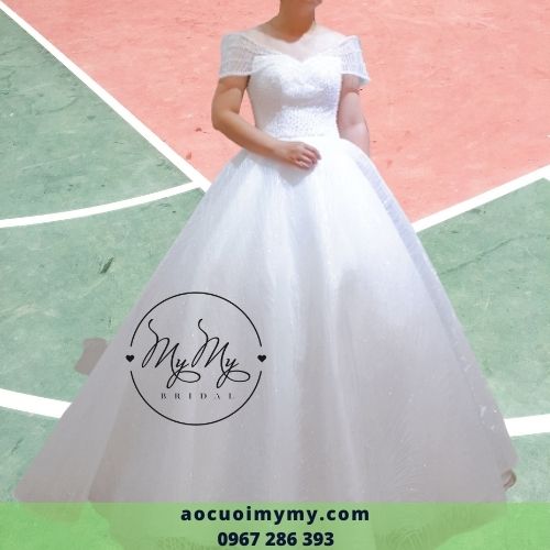 váy cưới chữ A from boho trễ vai ren korea cho đám cưới mùa hè maxi chụp  concept mã váy 149 - Áo cưới | ThờiTrangNữ.vn