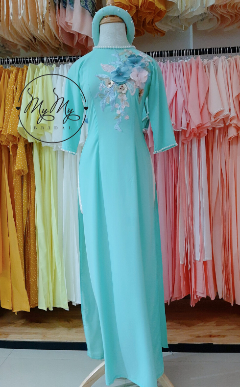 cho thuê áo dài bưng quả xanh đức mẹ Gò Vấp