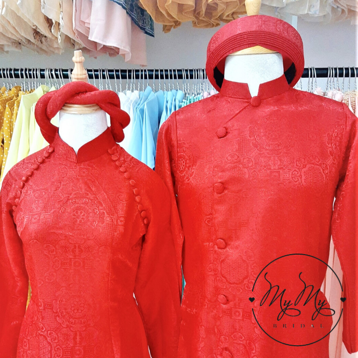 Áo dài cô dâu chú rể đẹp rẻ Bình Thạnh Hồ chí Minh