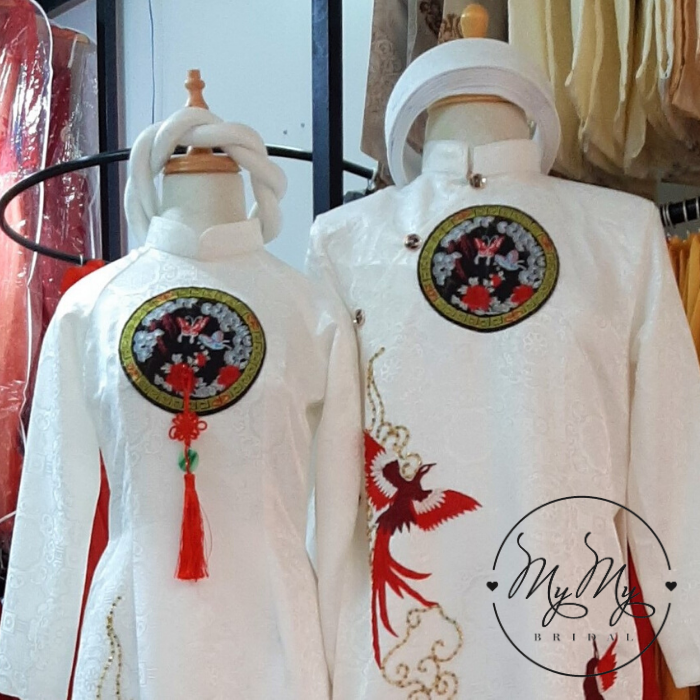 Áo dài cô dâu chú rể giá rẻ Gò VẤp