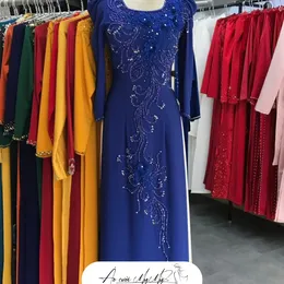 ÁO DÀI SUI XANH KẾT HẠT PHA LÊ