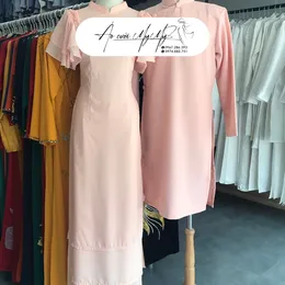 ÁO DÀI BƯNG QUẢ CẶP TAY CÁNH TIÊN