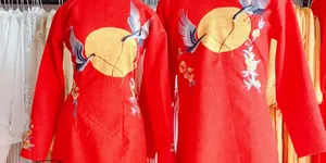 Áo dài Tết Canh Tý 2020 Trở về truyền thống