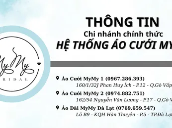 Hệ Thống Áo Cưới MyMy – Nơi Bắt Đầu Mọi Câu Chuyện Tình Yêu