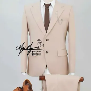 COMPLE CHÚ RỂ MÀU KEM THANH LỊCH