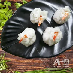 Há cảo tôm túi tiền có đuôi  - 10 viên/khay