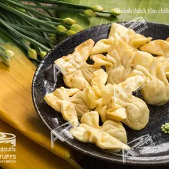 Hoành thánh tôm chiên cao cấp  - 20 cái/khay