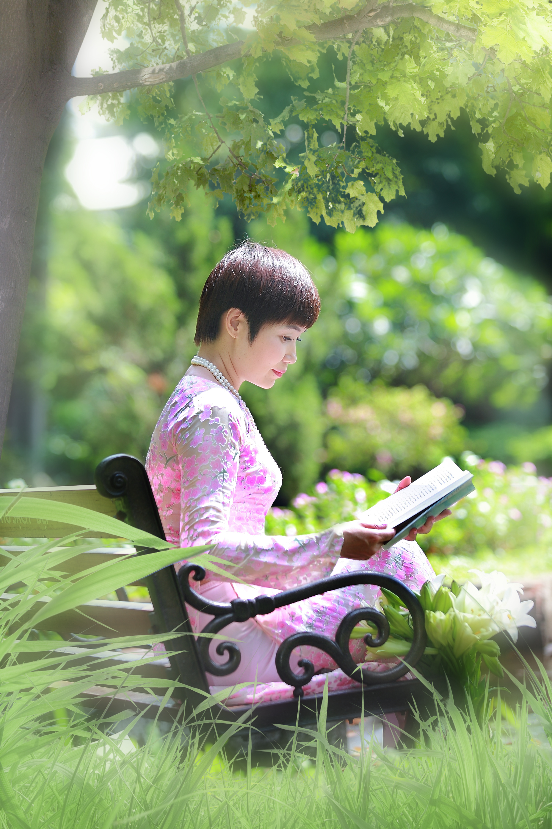 Tác giả Hoà Bình - Foto: Lý Minh Phú Tác giả Hoà Bình - Foto: Lý Minh Phú