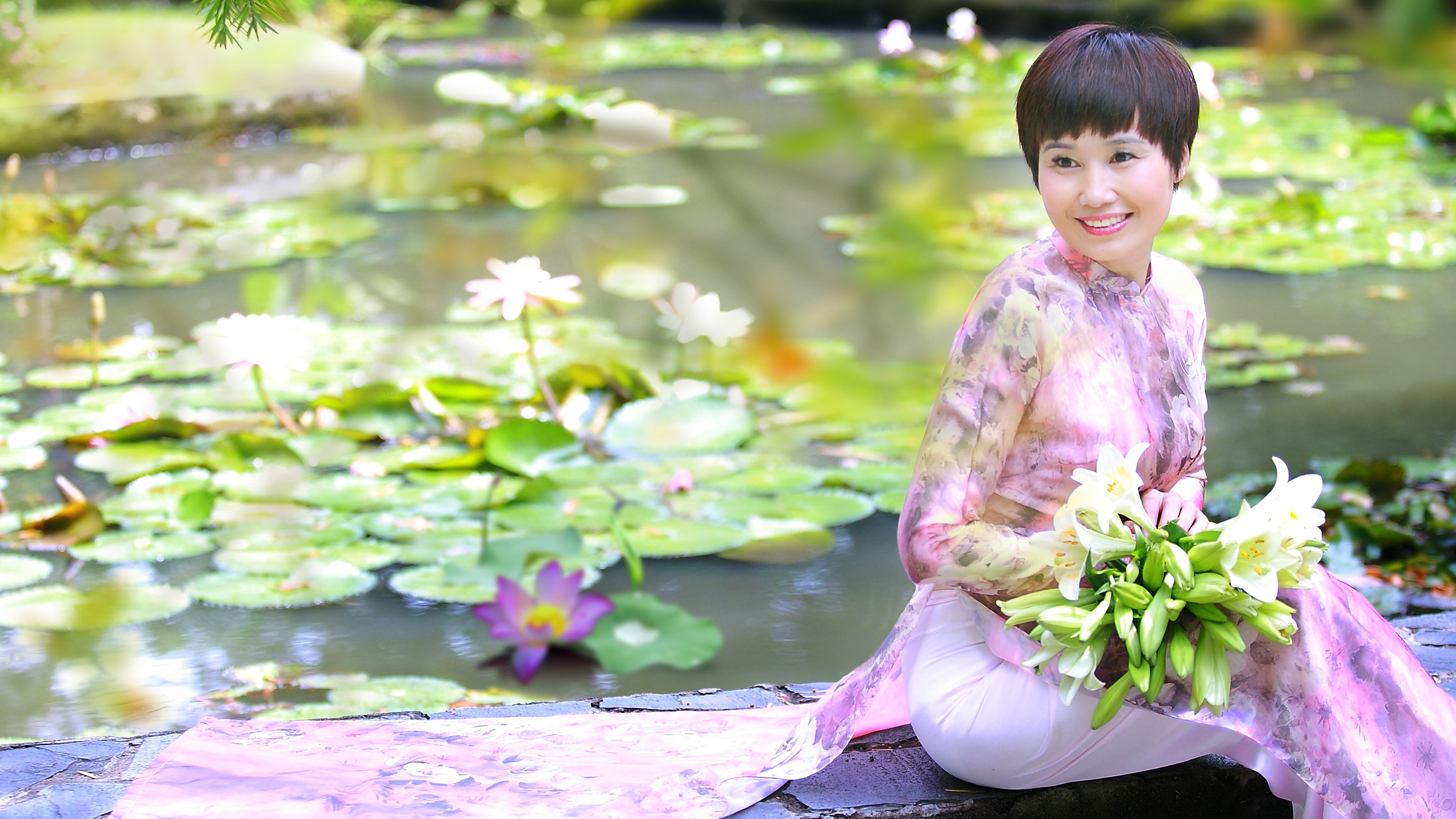 Tác giả Hoà Bình - Foto: Lý Minh Phú Tác giả Hoà Bình - Foto: Lý Minh Phú