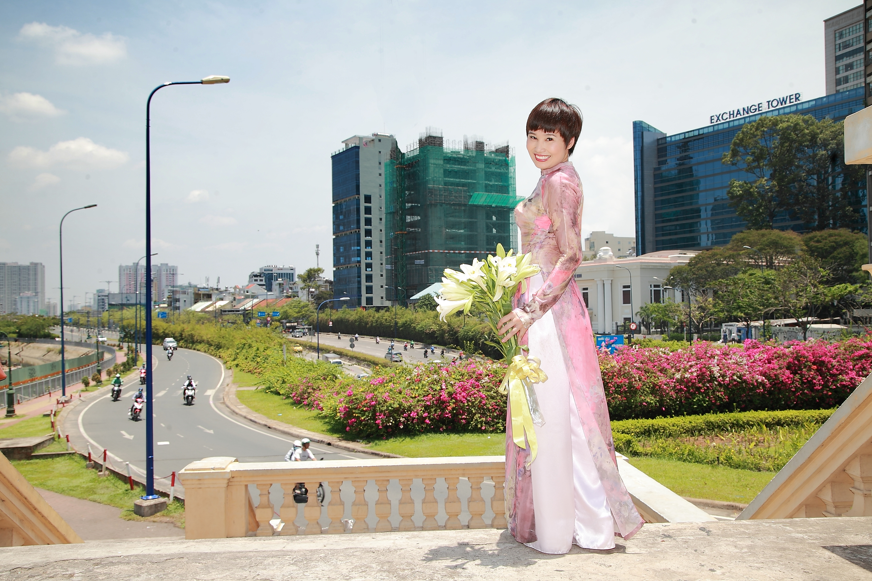 Tác giả Hoà Bình - Foto: Lý Minh Phú Tác giả Hoà Bình - Foto: Lý Minh Phú