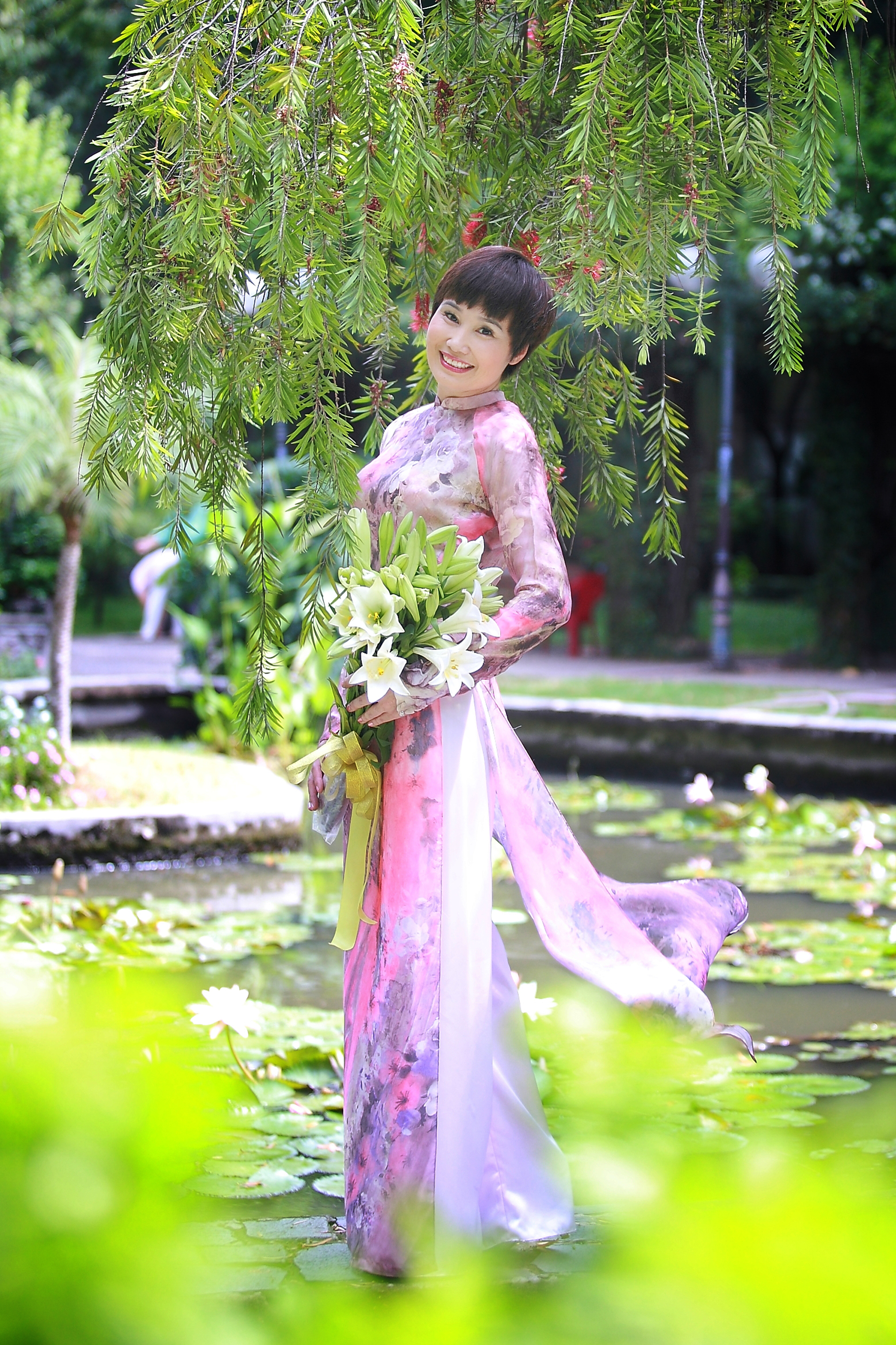 Tác giả Hoà Bình - Foto: Lý Minh Phú Tác giả Hoà Bình - Foto: Lý Minh Phú