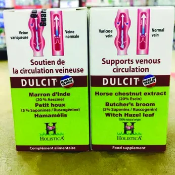 Dulcit - Hỗ trợ điều trị trĩ nội trĩ ngoại chống suy giãn tĩnh mạch