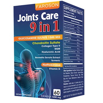 FAROSON Joints Care 9 In 1 Hỗ Trợ Khớp Vận Động Linh Hoạt 60v