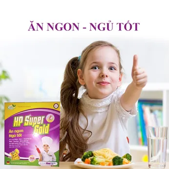 HP Super Gold - Hỗ trợ ăn ngon ngủ tốt cho bé