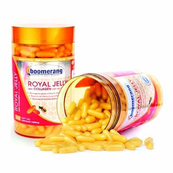 Sữa ong chúa Boomerang Royal Jelly and Collagen