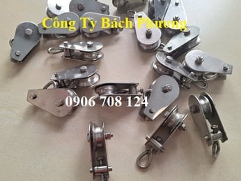 Ròng rọc treo cáp điện bằng Inox 304