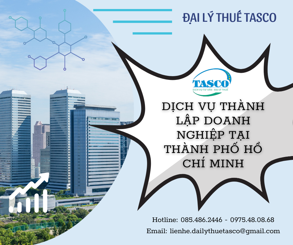 Dịch vụ thành lập doanh nghiệp tại Thành phố Hồ Chí Minh