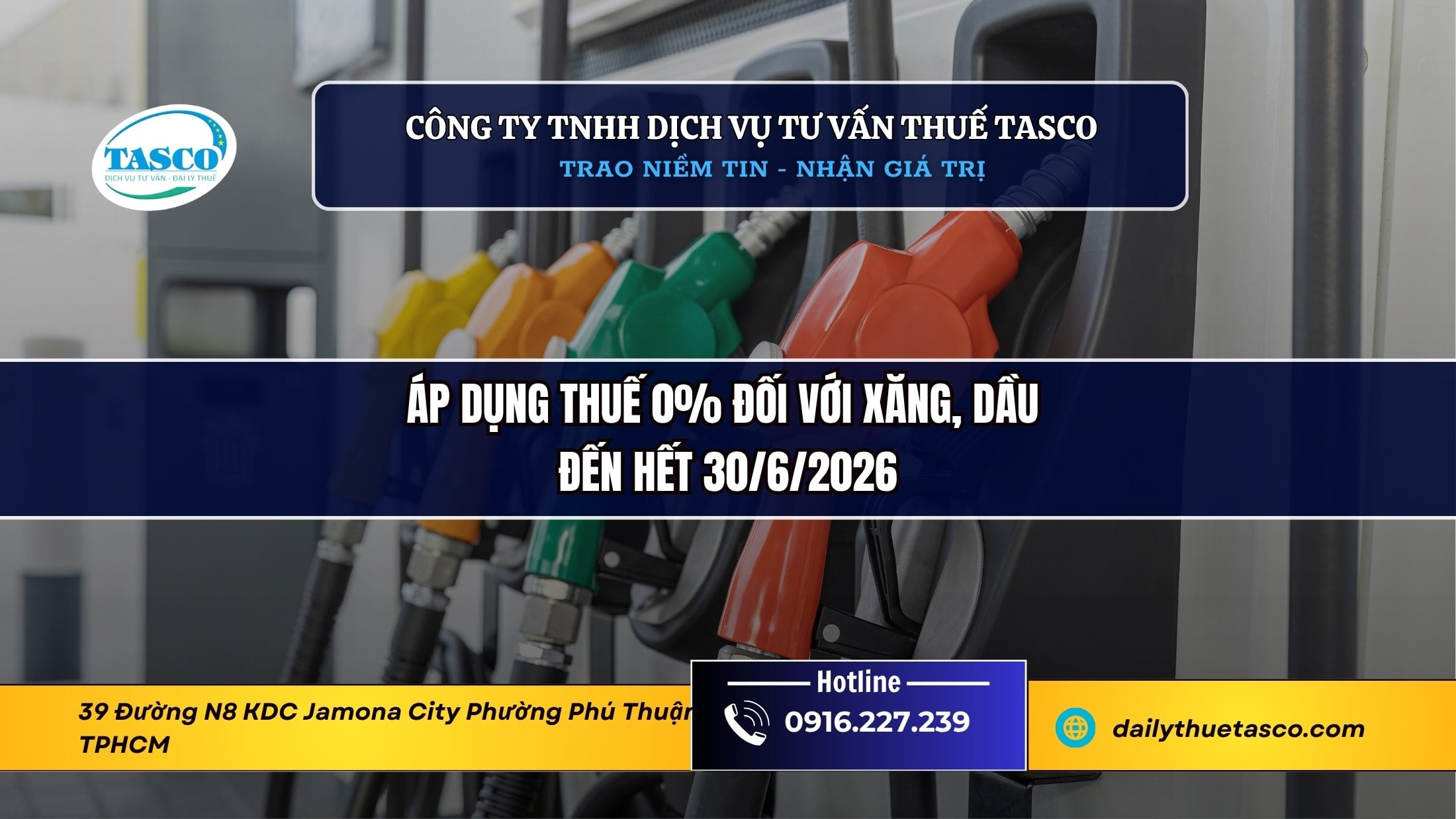 Áp dụng thuế 0% đối với xăng, dầu đến hết 30/6/2026 Áp dụng thuế 0% đối với xăng, dầu đến hết 30/6/2026
