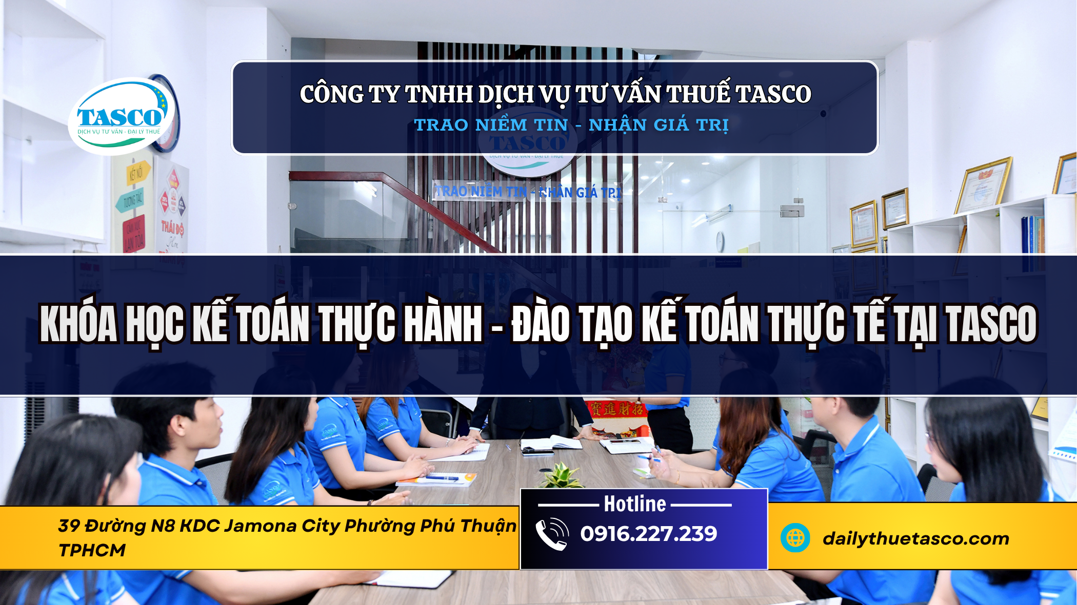 Khóa Học Kế Toán Thực Hành – Đào Tạo Kế Toán Thực Tế Tại TASCO Khóa Học Kế Toán Thực Hành – Đào Tạo Kế Toán Thực Tế Tại TASCO