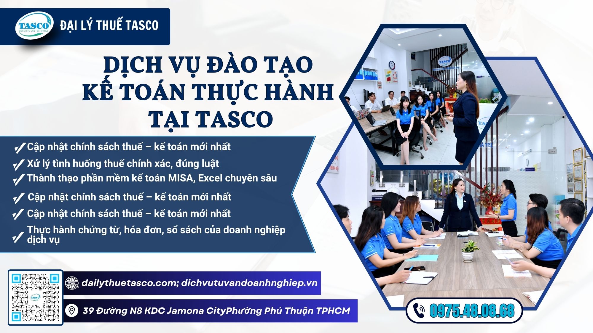 Dịch vụ đào tạo kế toán thực hành tại tasco Dịch vụ đào tạo kế toán thực hành tại tasco