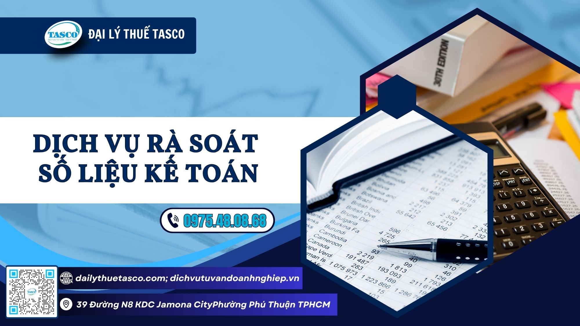 Dịch vụ rà soát số liệu kế toán Dịch vụ rà soát số liệu kế toán