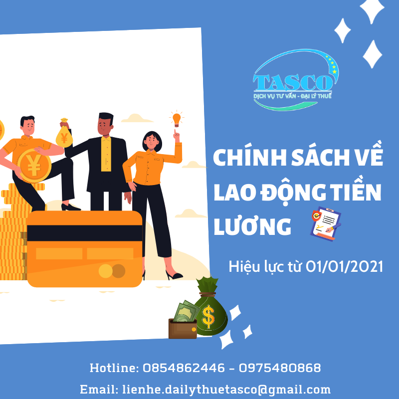 Chính sách mới về lao động tiền lương bắt đầu có hiệu lực từ 01/01/2021